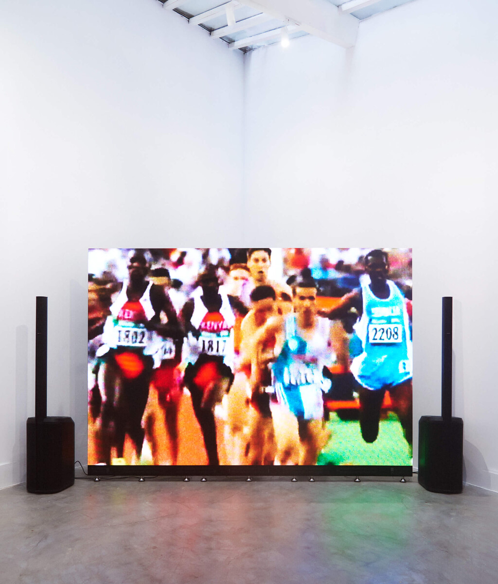 Creative direction &amp; design for/with Rematch. 
“DO IT AGAIN” exhibition with Nike, 84 rue de Turenne, Paris, April 11/12 2026 - © Axel Pelletanche